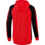 Erima - Trainingsjack - Rood - Zachte Materiaalmix