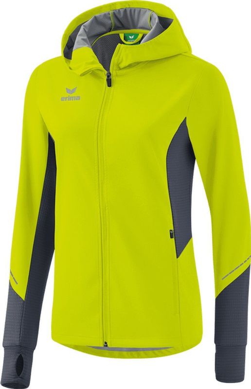 Erima - Racing - Running Jack - Fluogeel - Licht, Waterafstotend, Reflecterende Elementen