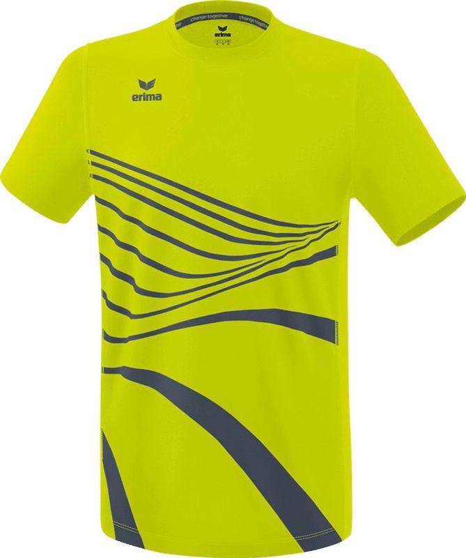 Erima Racing Hardloopshirt Kinderen - Fluogeel