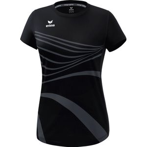 Erima - Racing - Hardloopshirt - Zwart - Functioneel Materiaal