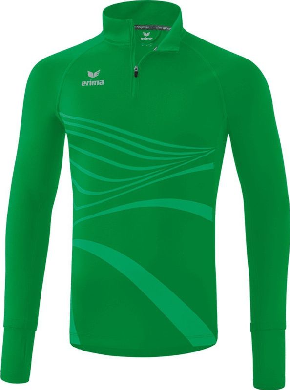 Erima Racing Running Longsleeve Kinderen - Groen | Maat: 128