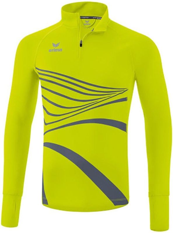 Erima Racing Running Longsleeve Kinderen - Fluogeel | Maat: 128