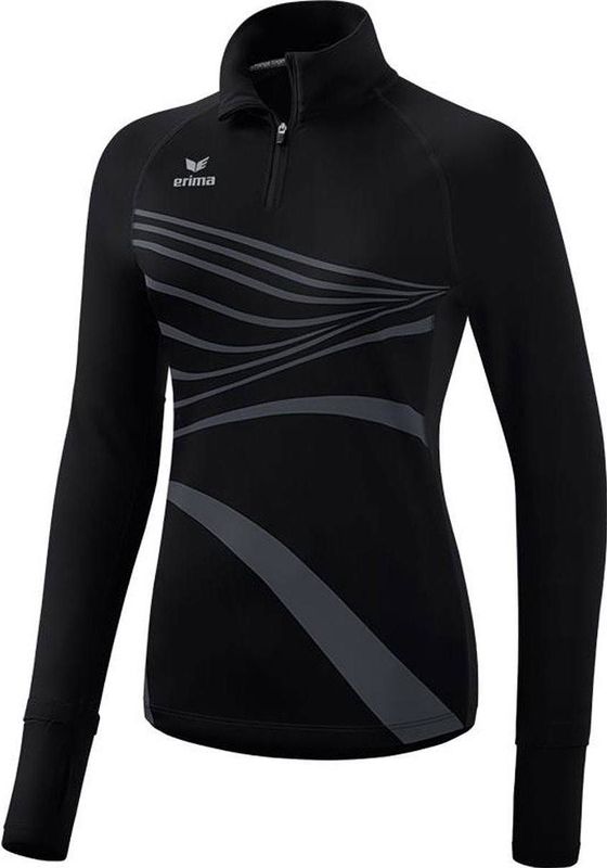 Erima - Racing Running Longsleeve - Dames - Zwart - Functioneel Materiaal