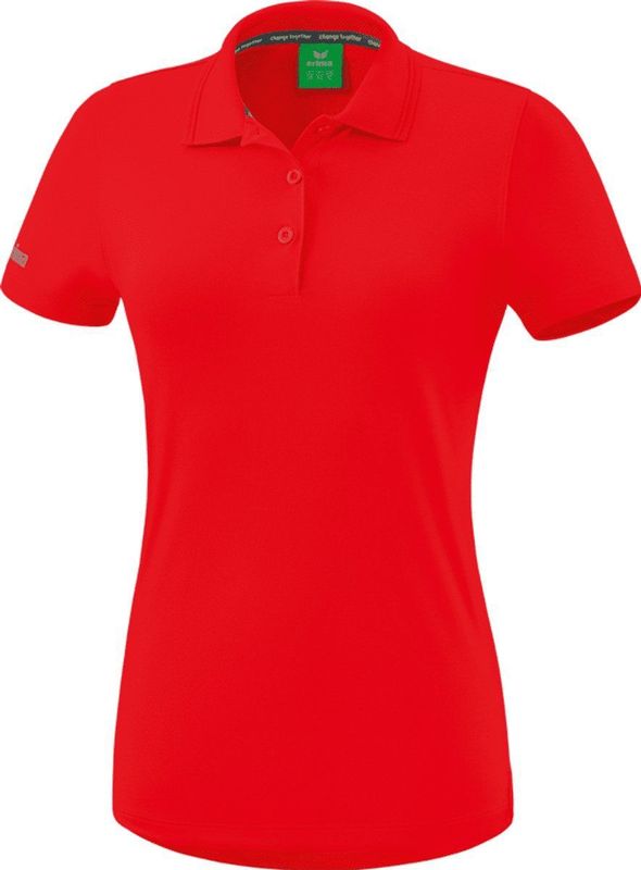 Erima - Functional Korte Mouw Poloshirt - Zwart - 100% Gerecycled Polyester
