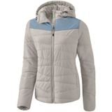 Doorgestikt - 2062310 - Jack - Zwart - Wind- en Waterafstotend, Gewatteerd, Hoge Kraag met Capuchon