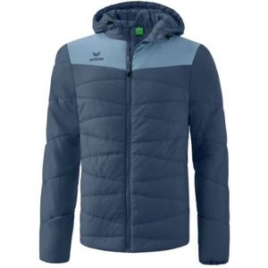 Erima Uniseks Doorgestikt jack (2062306), vintage indigo/faded denim, 152