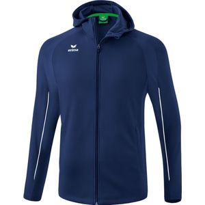 Erima - Liga Star - Trainingsjack - New Navy / Wit - Met Capuchon