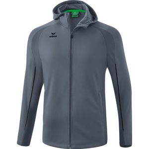 Erima - Liga Star - Trainingsjack - Slate Grey/Zwart - Slijtvast Functioneel Materiaal