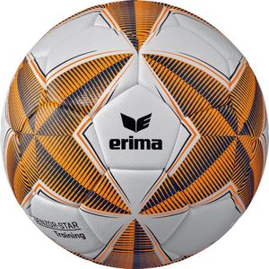 Erima SENZOR-Star Training Voetbal, uniseks, volwassenen, marineblauw/oranje, 5