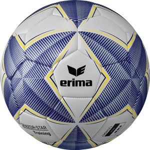 Erima Sensor Star Training Voetbal voor volwassenen, uniseks, blauw/zilver, maat 4
