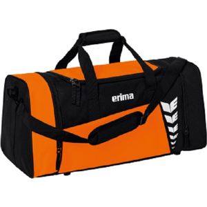 ERIMA Six Wings Sporttas Maat L Oranje-Zwart