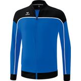 Erima - Presentatiejack - New Royal / Zwart / Wit - 100% Gerecycled Polyester