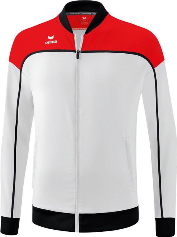 Erima - Change - Presentatiejack - Wit - Rood - Zwart