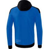 Erima - Change - Trainingsjack - New Royal / Zwart / Wit - Met Capuchon