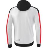 Erima - CHANGE - Trainingsjack - Wit/Rood/Zwart - 100% Gerecycled Polyester