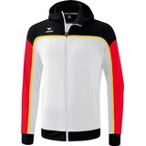 Erima - CHANGE - Trainingsjack - Wit/Rood/Zwart - 100% Gerecycled Polyester