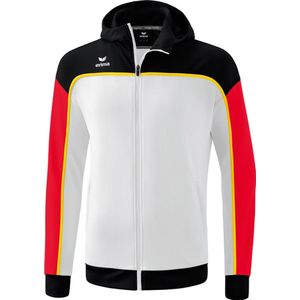 Erima - CHANGE - Trainingsjack - Wit/Rood/Zwart - 100% Gerecycled Polyester