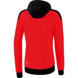 ERIMA - CHANGE - Trainingsjack - Rood/Zwart/Wit - 100% Gerecycled Polyester