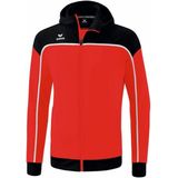 ERIMA - CHANGE - Trainingsjack - Rood/Zwart/Wit - 100% Gerecycled Polyester