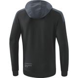 Erima Change Sweatshirt Met Capuchon Kinderen - Zwart / Slate Grey / Wit |