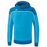 Erima - Change - Sweatshirt - Curaçao / Wit - Katoen / Gerecycled Polyester