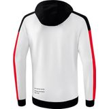 Erima Change Sweatshirt Met Capuchon Kinderen - Wit / Rood / Zwart |