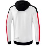 Erima Change Sweatshirt Met Capuchon Kinderen - Wit / Rood / Zwart |