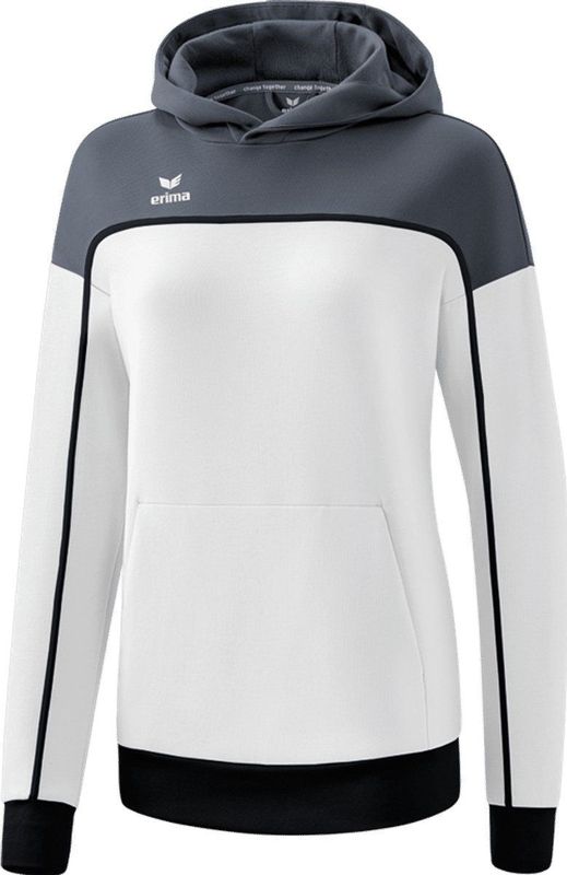 Erima - Change - Sweatshirt - Wit / Rood / Zwart - Katoen / Polyester / Elastaan