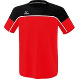 Erima - Change - Sportshirt - Rood / Zwart / Wit - 100% Gerecycled Polyester