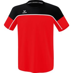 Erima - Change - Sportshirt - Rood / Zwart / Wit - 100% Gerecycled Polyester