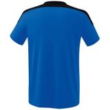Erima - Change T-Shirt - Kinderen - New Royal / Zwart / Wit - 100% Gerecycled Polyester