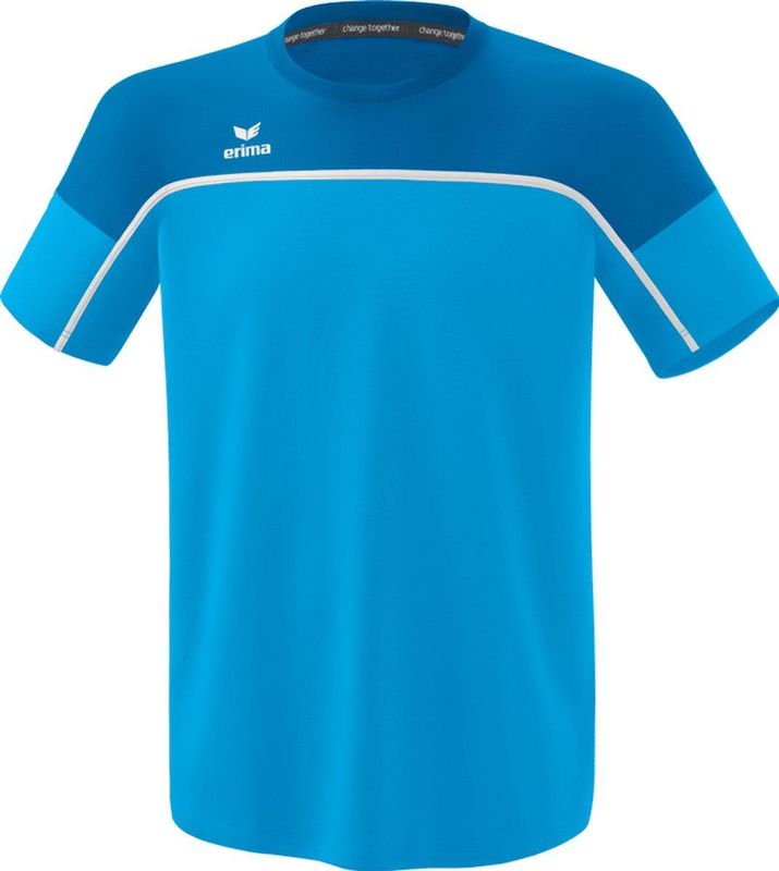 Erima - Change T-Shirt - Curaçao / Wit - Kinderen