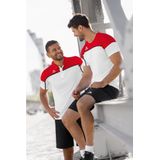 Erima - Change T-Shirt - Wit / Slate Grey / Zwart - 100% Gerecycled Polyester