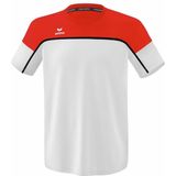 Erima - Change T-Shirt - Wit / Slate Grey / Zwart - 100% Gerecycled Polyester