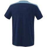 Erima - Change - T-Shirt - New Navy / Faded Denim / Wit - 100% Gerecycled Polyester