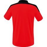 Erima Change Polo Heren - Rood Zwart Wit