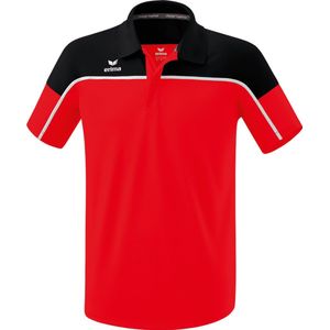 Erima Change Polo Heren - Rood Zwart Wit