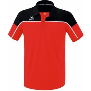 ERIMA Change Polo Rood-Zwart-Wit