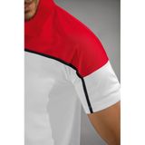 ERIMA - Change Polo - Wit-Rood-Zwart - Licht Sneldrogend Materiaal