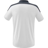 ERIMA - Change Polo - Wit - Slate Grey - Zwart - Functioneel Materiaal