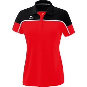 ERIMA Change Polo Dames - Rood - Zwart - Wit