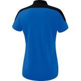 Erima Change Polo Dames - New Royal Zwart Wit