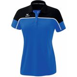 Erima Change Polo Dames - New Royal Zwart Wit