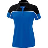 Erima Change Polo Dames - New Royal Zwart Wit