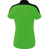 Erima Change Polo Dames - Green Zwart Wit