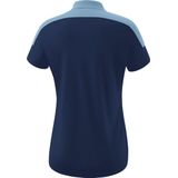 ERIMA Change Polo - Sportshirt - Rood-Zwart-Wit - 100% Gerecycled Polyester