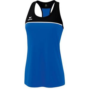 Erima Change Tanktop Dames - New Royal Zwart Wit