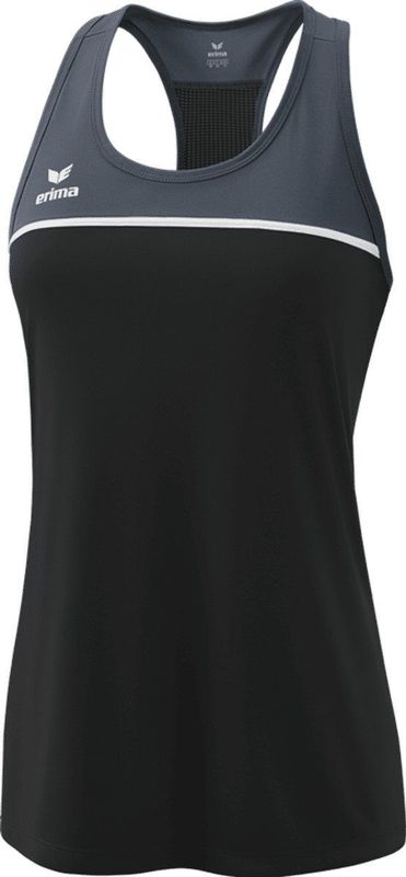 Erima Change Tanktop Dames - Zwart Slate Grey Wit