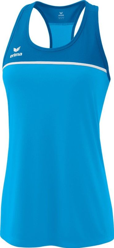 Erima - Change - Tanktop - Curaçao / Wit - 100% Gerecycled Polyester