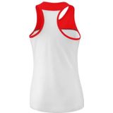 Erima Change Tanktop Dames - Wit Rood Zwart